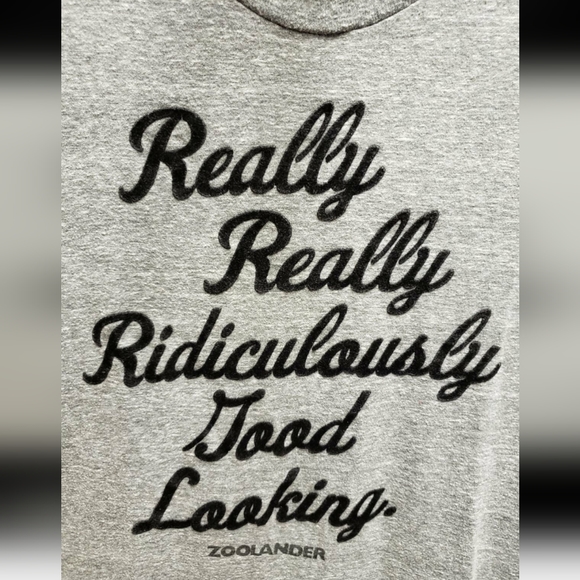 Zoolander movie funny felted graphic tee shirt medium unisex - Picture 2 of 5